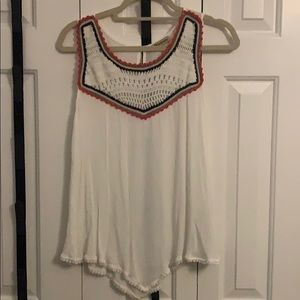 Democracy boho tank top